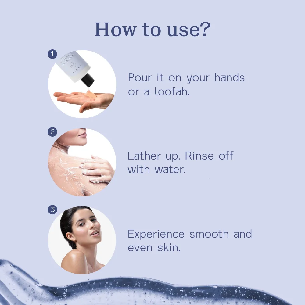 Arata 1% Salicylic Acid Daily Body Wash 300 ML BYOB - Image 6