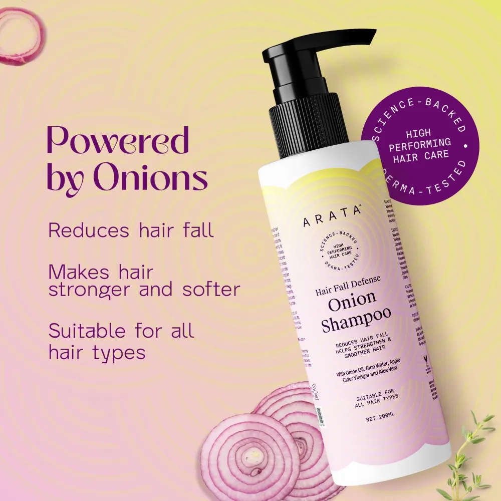 Hair Fall Defense Onion Shampoo - 200ml BYOB - Image 3