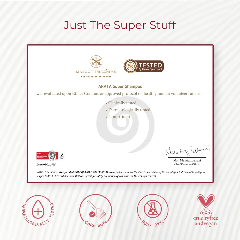 Super Moisture Duo with Biotin & Vegan Keratin for Dry & Damaged Hair - Travel Pack - Super Shampoo (150ml) + Super Conditioner (200ml) - Image 8