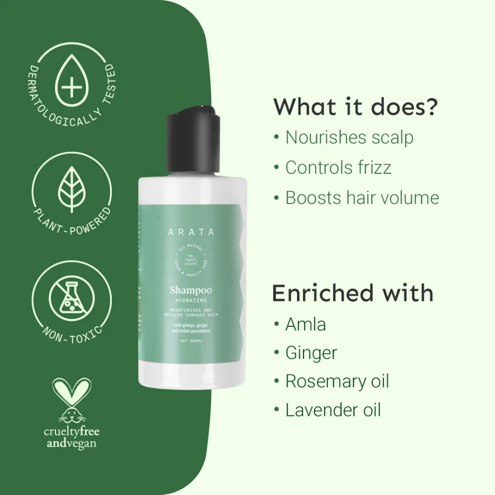 Hydrating Shampoo - 300ml - Image 3