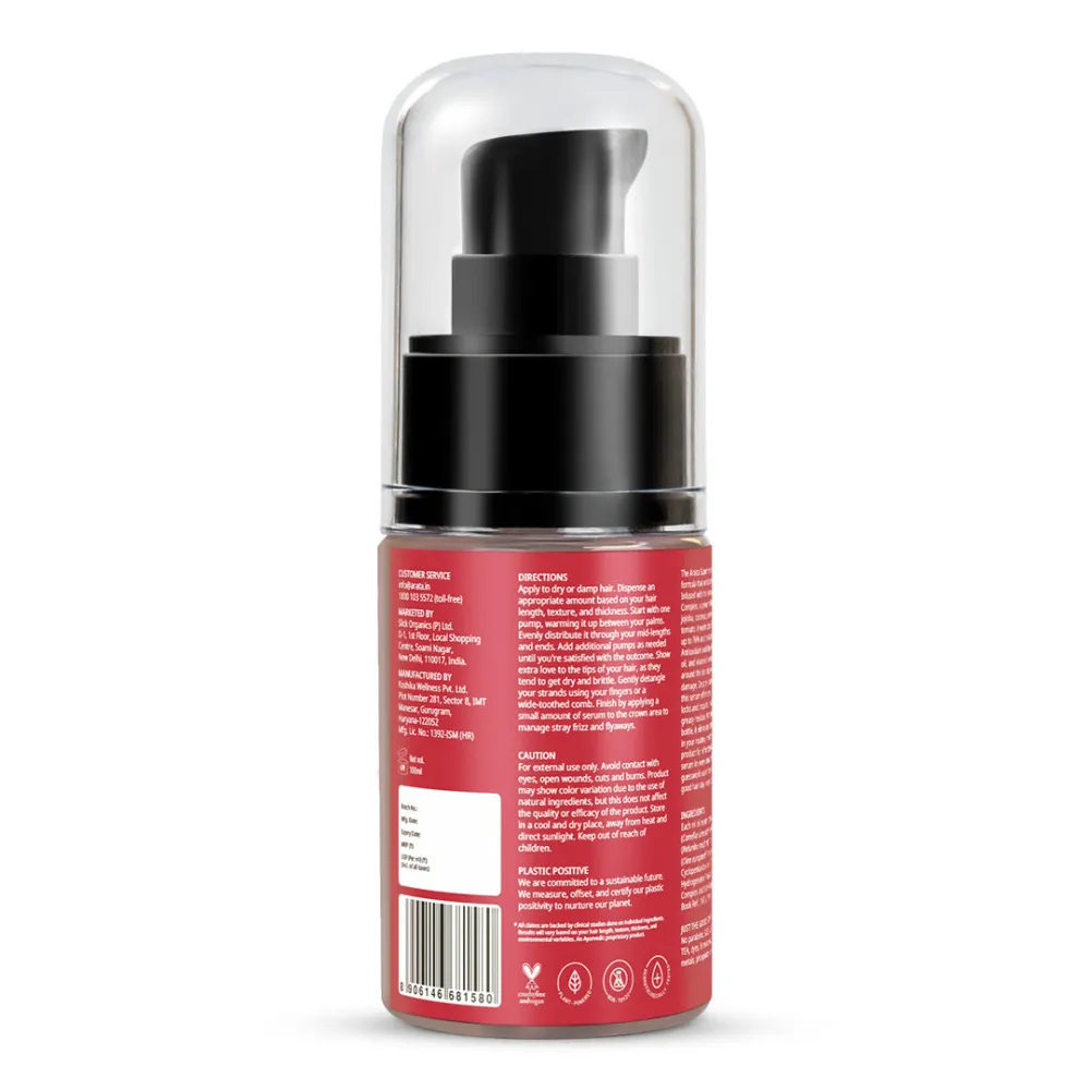 Ultralight Super Serum for Frizz & Damage Control with Jojoba Oil & Vitamin E- Travel Pack - 30ml - Image 9